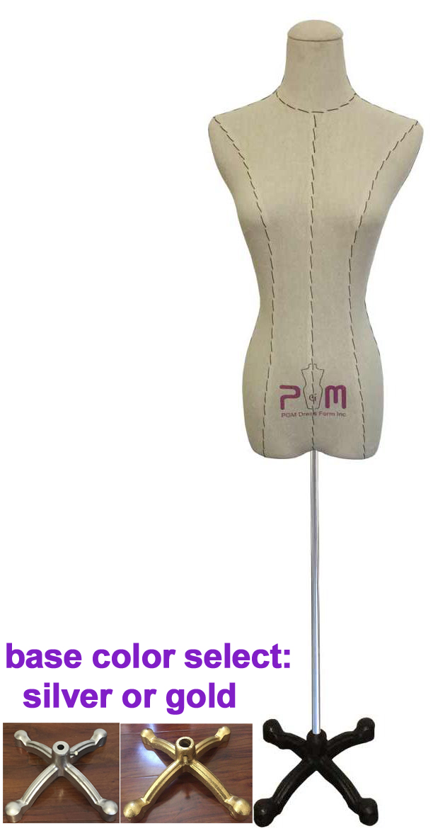PGM Professional Female Dress Form Mannequin (602G)